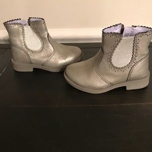 Toddler girls grey boots